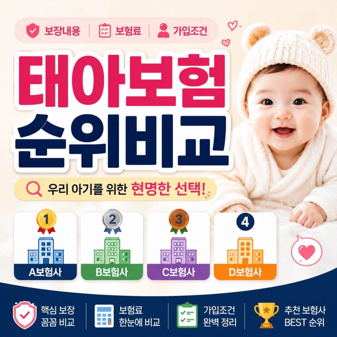 태아보험 순위비교